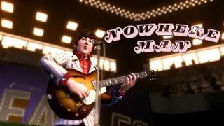 Nowhere Man (Budokan Stage) - Music Video (The Beatles Rock Band Customs)