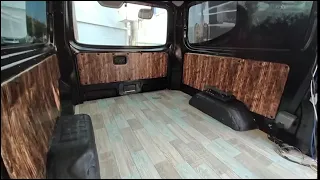 #4 buat alas lantai dalam mobil, #hiace #diy #lantaimobil #nissan #caravan