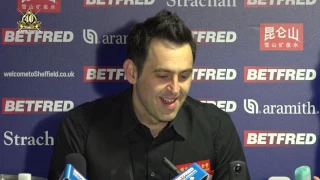 Ronnie O'Sullivan out of the Betfred World Snooker Championships