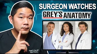 Real Surgeon Reacts to Grey's Anatomy PLANE CRASH AFTERMATH | S9E2