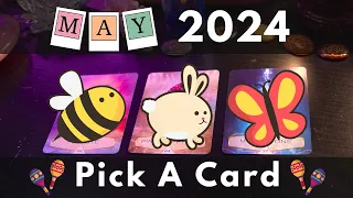 PICK A CARD 🔮🎉 MAY 2024 PREDICTIONS 🌺🏡🦋🤩