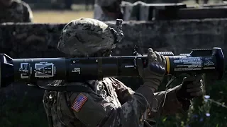 U.S. Army Soldiers Amazing "LIVE-FIRE" AT4-CS Anti-Armor Weapons