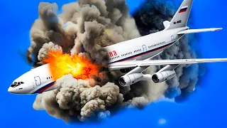 13 Minutes Ago, The Russian Presidential Plane Exploded In The Air On Its Way To Ukraine