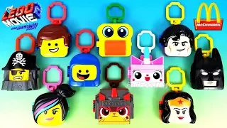 2019 McDONALD'S LEGO MOVIE 2 THE SECOND PART HAPPY MEAL TOYS FULL SET 10 KID ASIA EUROPE US UNBOXING