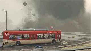 GTA 5 Tornado Destroys Los Santos!