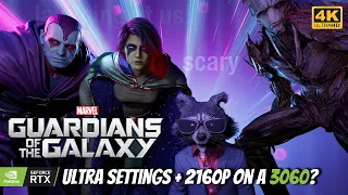 Marvel's Guardian of the Galaxy | PC Gameplay | Ultra Settings | 4K | RTX 3060 | AMD Ryzen 5 3600