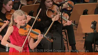 SPOHR Violin Competition: Lilja Haatainen plays Mozart's Violin Concerto No. 3 KV 216