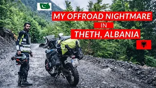 My Offroad Nightmare in Albania Ep. 16 | Germany to Pakistan and India on Motorcycle BMW G310GS