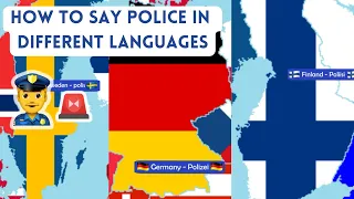 How to say 'Police' in Different languages.