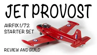 Airfix Jet Provost T4 1/72 scale Starter Set review and build - HD 720p