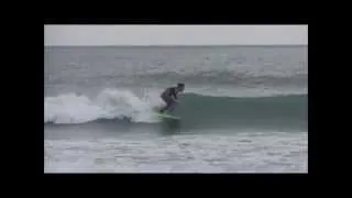 Surfing a Secret Sandbar - Jonathan Wallhauser (age 11)