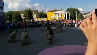 Показовий виступ військовослужбовців 8 полку спеціального призначення ССО Збройних Сил України