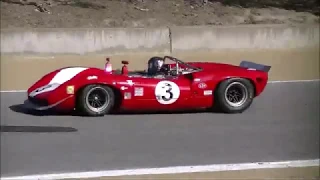 Lola T70 ex-John Surtees 1966 Can Am winner driven by 17yo Willis Woerheide | 2018 Monterey Reunion