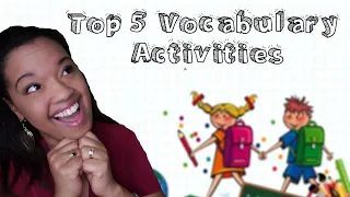 Teaching Vocabulary Activities and ESL Teaching Games for ESL Learners