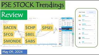 PSE Stock Trendings Review: May 09, 2024