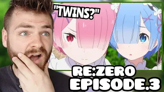WHAT IS GOING ON??!! | RE:ZERO EPISODE 3 (4-5) | New Anime Fan! | REACTION