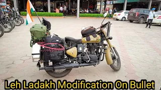 Modification For Ladakh | Leh Ladakh Modification on Royal Enfield Classic | Modification for Leh