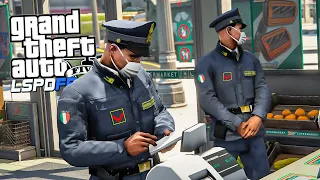 CONTROLLO PUBBLICI ESERCIZI! - GTA 5 LSPDFR POLIZIA ITA 👮🏻‍♀️