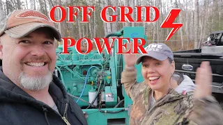 Generator for Off Grid House