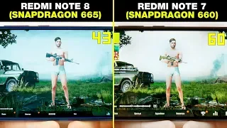 КТО ЛУЧШЕ? 🔥 REDMI NOTE 8 vs REDMI NOTE 7 🔥 БОЛЬШОЕ СРАВНЕНИЕ В ИГРАХ! FPS+НАГРЕВ