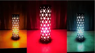 #6 Крутой светильник из ПВХ трубы | Cool PVC Pipe Light Fixture. ENG SUB.