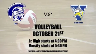 Varsity Volleyball - MU vs. Glendale - October 21, 2021