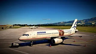 MSFS | FLIGHT FROM FROM TIRANA TO ATHENS | AEGEAN AIRLINES