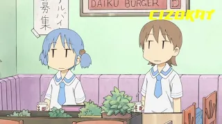 Nichijou смешные моменты аниме приколы мелочи жизни crack 6