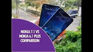 Nokia 7.1 vs Nokia 6.1 Plus Detailed Comparison