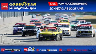 1. Lauf DMV Goodyear Racing Days - Hockenheimring - 26.03.2023 - Live