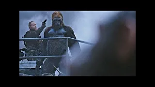 Red Donkey Saves Caesar - Death Scene | War for the Planet of the Apes (2017)#LOWI