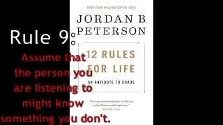Jordan B Peterson- 12 Rules for Life (Rule 9) Review/Summary