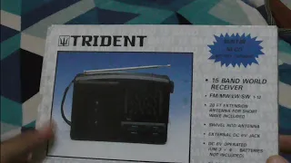 UNBOXING & Review Radio TRIDENT ST 915 15 BAND !! MATI TOTAL?
