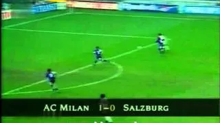 CL 1994-95. 2 tour. Group D. Milan - Casino Salzburg. 3-0 (ОRТ).avi