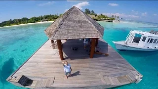 Drone captures video of the beautiful Komandoo Island Resort & Spa, Maldives