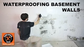 Waterproofing Basement Walls with DRYLOK® Paint -- by Home Repair Tutor
