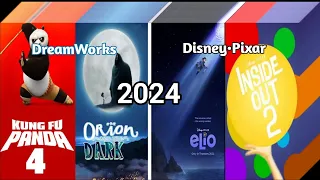 DreamWorks Vs Disney•Pixar | Through The Years 1995-2024