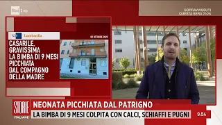 Neonata picchiata dal patrigno  - Storie italiane  - 03/10/2022