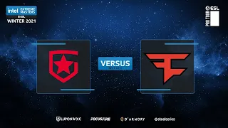 [FIL] FaZe Clan vs Gambit Esports | IEM Winter 2021 Lower Bracket Semifinal