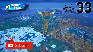 33 Elimination ZB *SOLO SQUADS* Full Gameplay WIN (Fortnite Chapter 4 Season 4)
