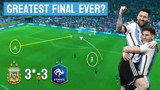 How MESSI won his 1st WORLD CUP🏆| Tactical Analysis | 🇦🇷 Argentina vs 🇫🇷 France Qatar 2022