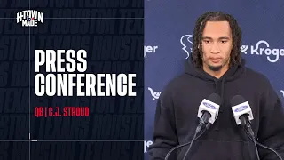 Texans QB C.J. Stroud addresses the media | April 15, 2024