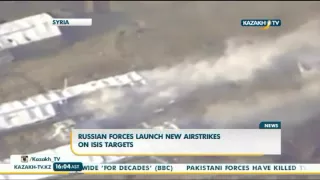 ВКС РФ нанесли новые авиаудары по позициям боевиков в Сирии   Kazakh TV