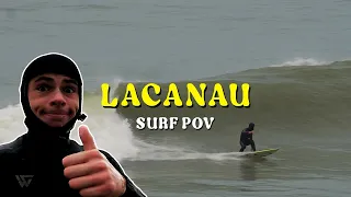 3H DE SURF DANS LE FROID A LACANAU 🥶 | RAW POV surf Killian M