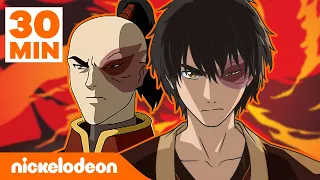 Avatar | L’évolution de la maîtrise du feu de Zuko en 30 MINUTES | Nickelodeon France