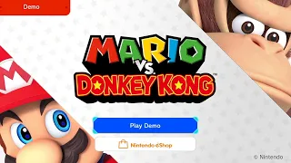 Mario vs. Donkey Kong Switch Remake - Full Demo - 100%