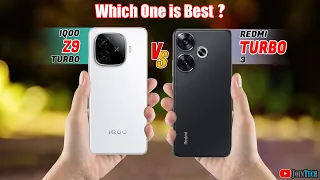 🔥 Duel High Tech! IQOO Z9 Turbo vs Xiaomi Redmi Turbo 3 Off in a Smartphone Showdown!