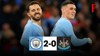 Manchester City vs Newcastle 2-0 All Goals & Extended Highlights