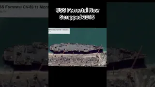 USS Forrestal Then VS Now