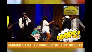 WOW ❗❗CARMEN SAMA AU CONCERT DE KIFF NO BEAT .  #Shorts